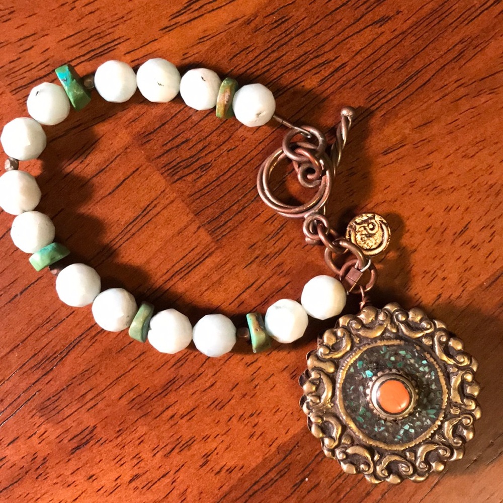 Australian opal bracelet